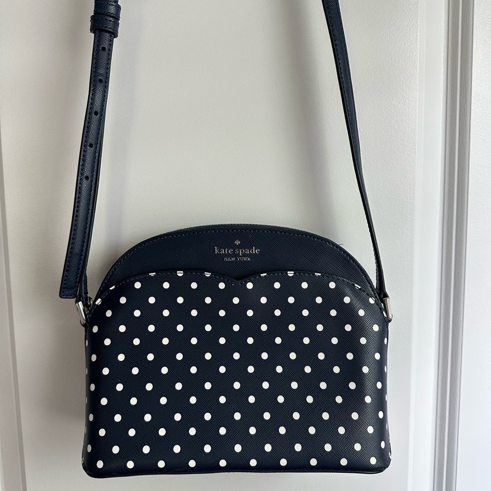 Kate Spade Payton Dome Crossbody bag in "Dot Nightcap"